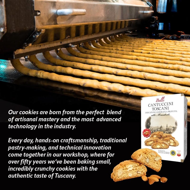 Belli Italian Cranberry Biscotti | Made in Tuscany, Italy | Belli Traditional Semi Soft Biscuits - Image 5